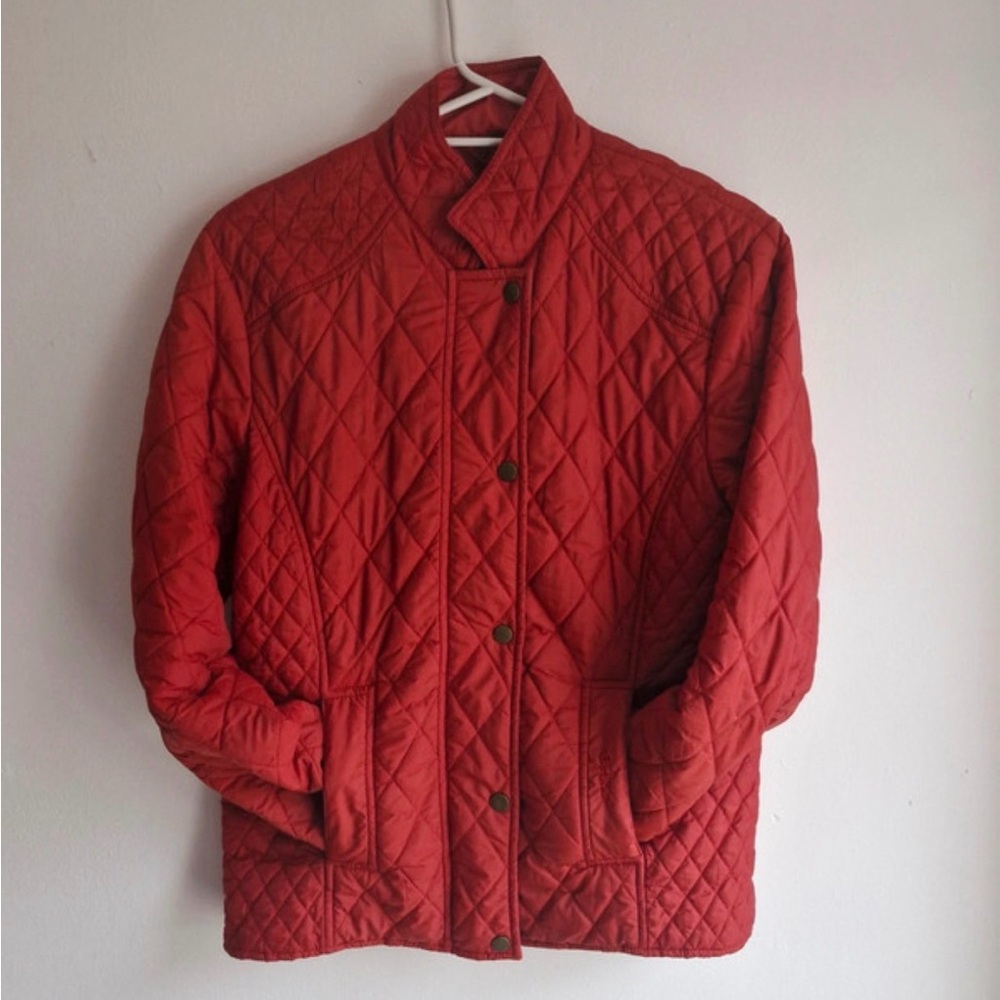 Barbour Quilted Scarlet Women's Puffer Jacket